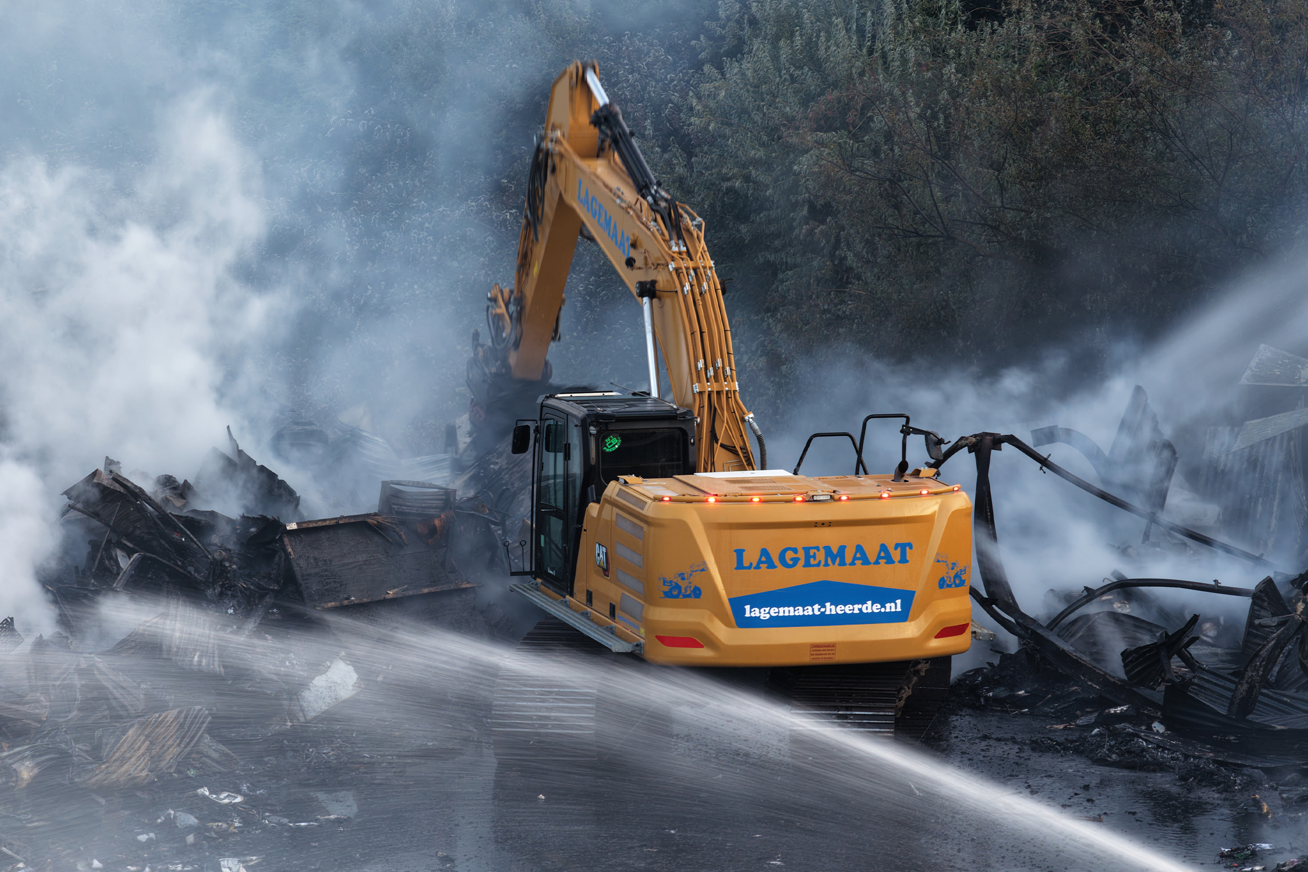 Lagemaat Brandweer ondersteuning